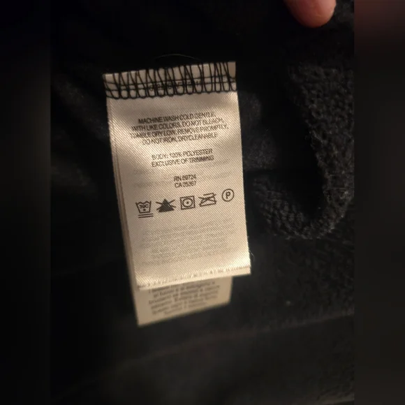 Columbia Black Fleece Vest with Pink Accents EUC - Picture 11 of 11